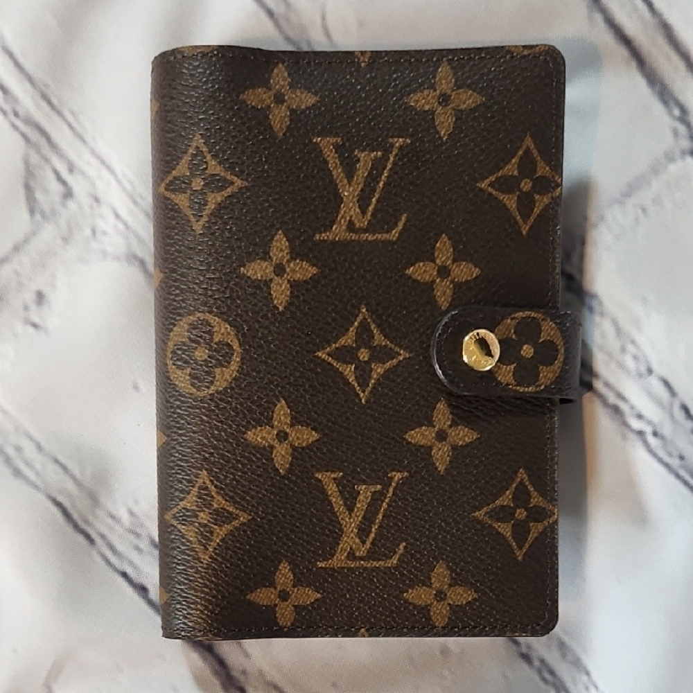 Louis Vuitton Brown Monogram Small Agenda